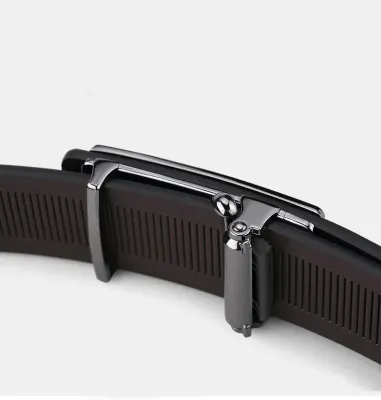 GENUINE LEATHER SILVER CLASSIC BELT